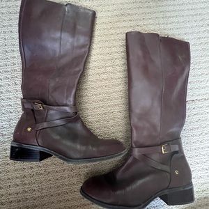 Ralph Lauren brown tall boots, size 9